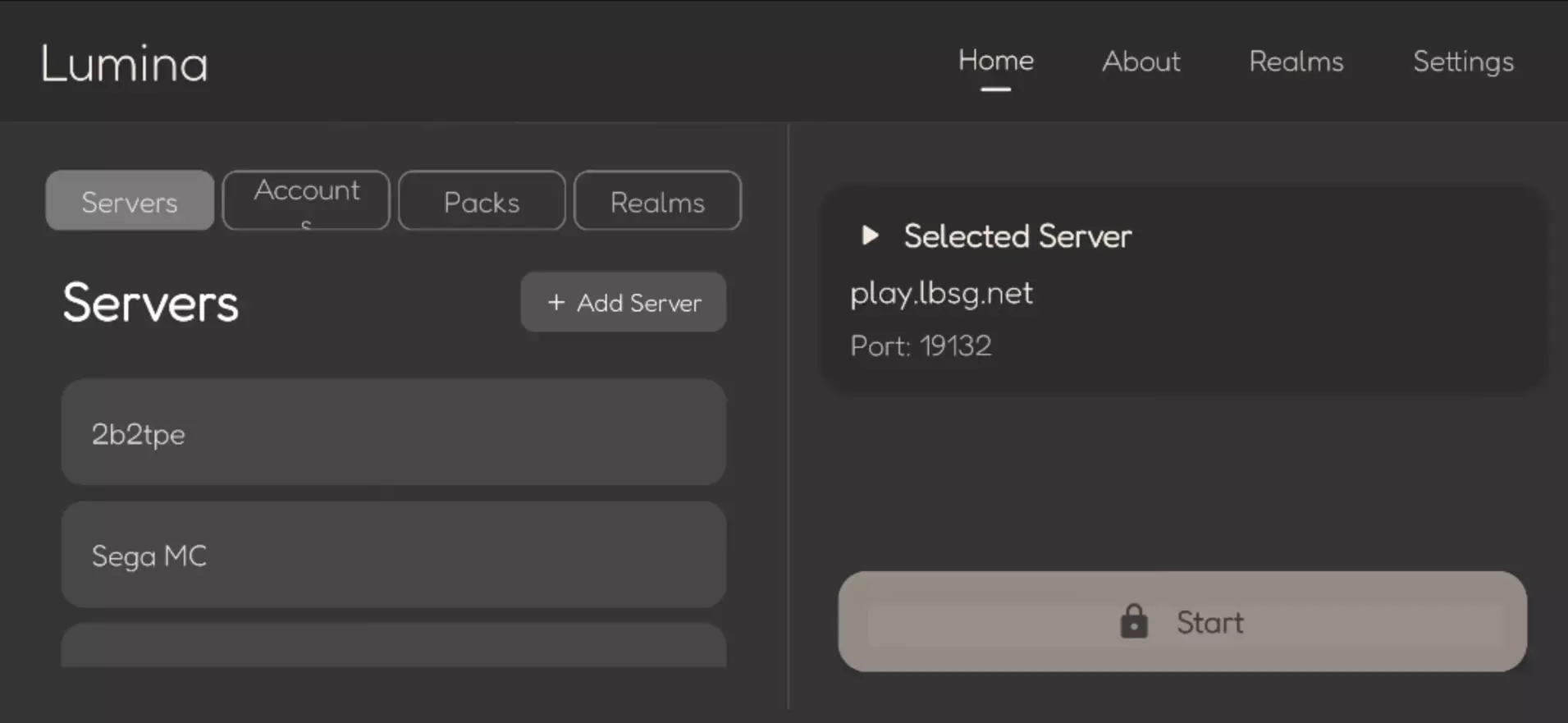 Lumina Client