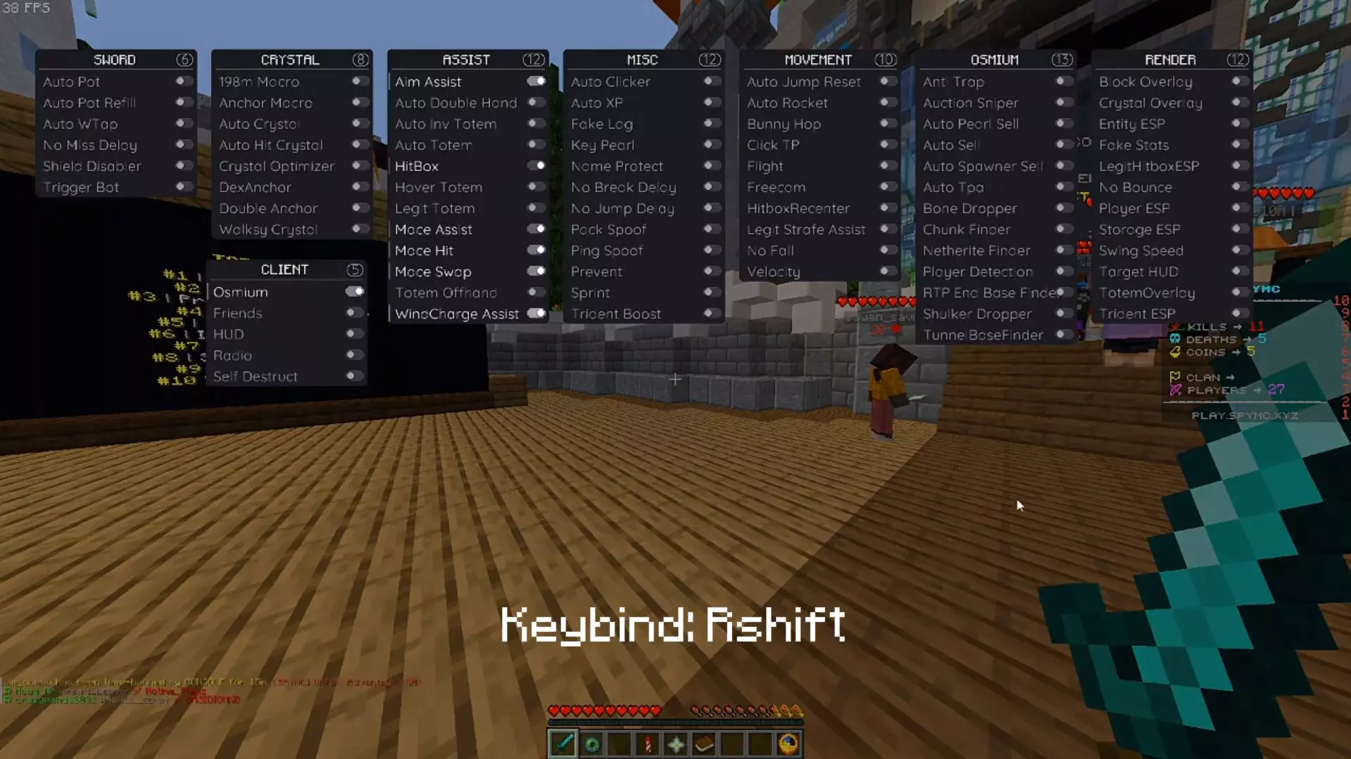 Osmium Client
